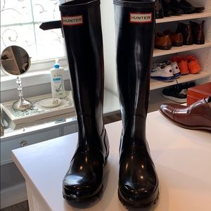 Hunter Rain Boots - size US 4m/5f. 35/36